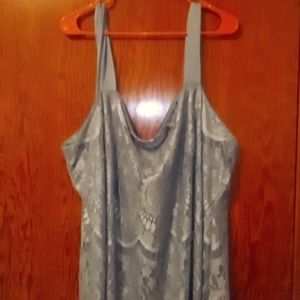 Evening or wedding gown short length